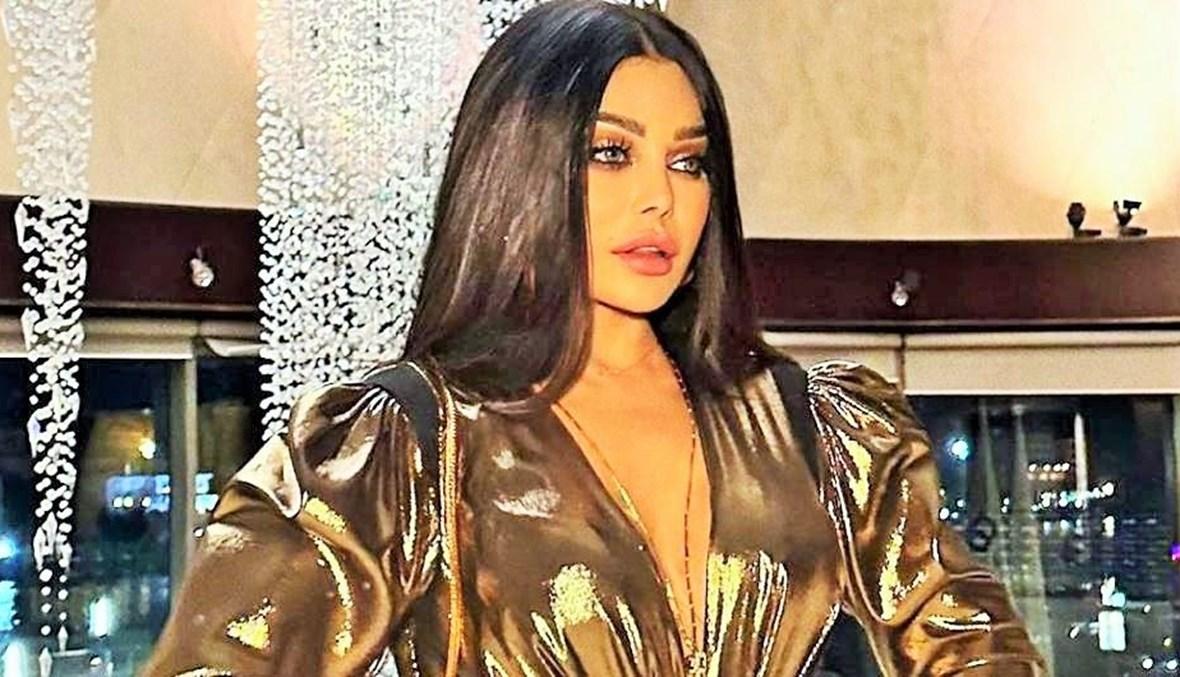 هيفاء وهبي تختار اللون المعدني بتصميمٍ مغرٍ في جلسة تصويرٍ خاصة