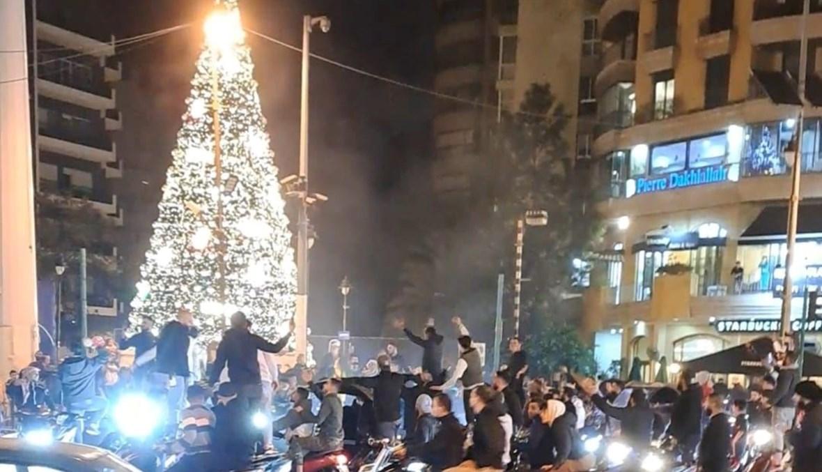 احتفالات انتصار المغرب… الأشرفيّة لم تسلم من إشكال بشع