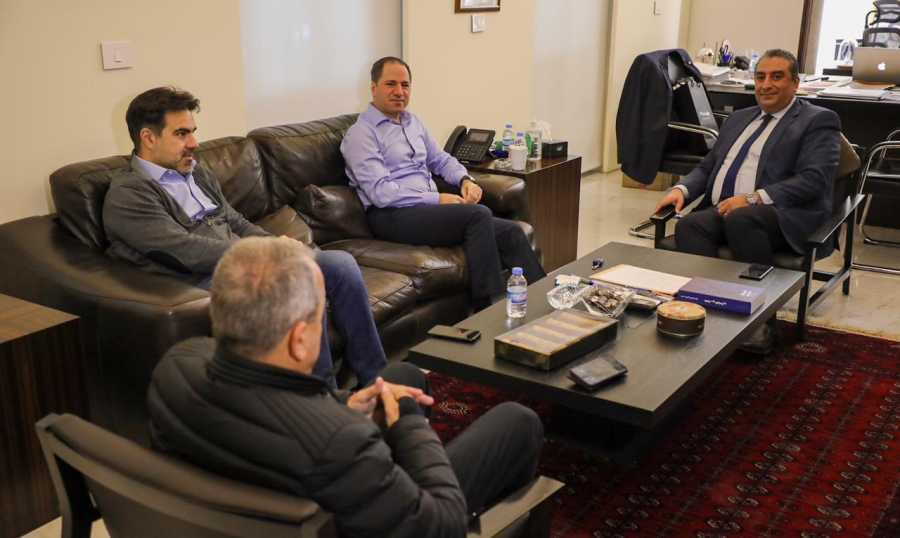 الجميل يستقبل امين سر نقابة المحامين في بيروت