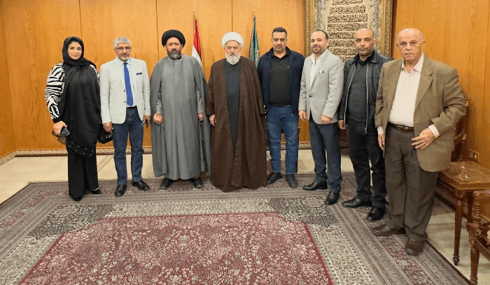  الشيخ علي الخطيب يطلع من "لجنة العفو في بعلبك" على اوضاع الموقوفين