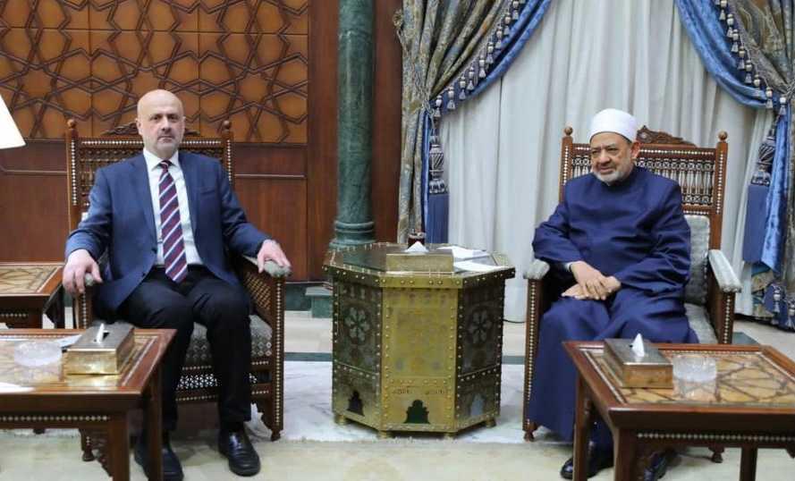 شيخ الأزهر استقبل وزير الداخلية بسام مولوي: متضامنون مع الشعب اللبناني في أزماته المتلاحقة