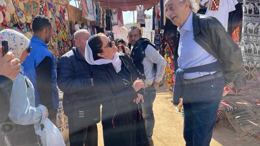 جنبلاط تعليقًا على لقائه وفداً من فلسطين في أسوان: هذا هو إرث كمال جنبلاط العربي الفلسطيني
