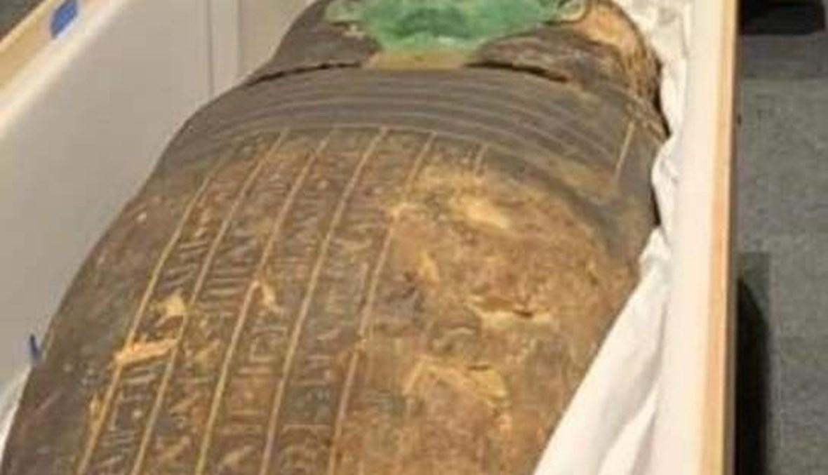 مصر تستعيد غطاء تابوت أثرياً نادراً من الولايات المتحدة