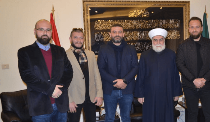 المفتي إمام إستقبل موظفي بلدية طرابلس