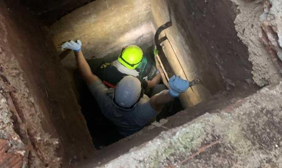 سقوط مواطنة بمجرى للمياه في الطيونة