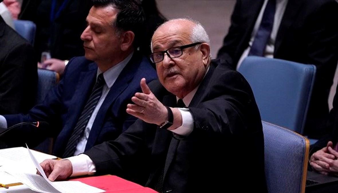 مواجهة حادّة بين السفيرين الإسرائيلي والفلسطيني في مجلس الأمن الدولي
