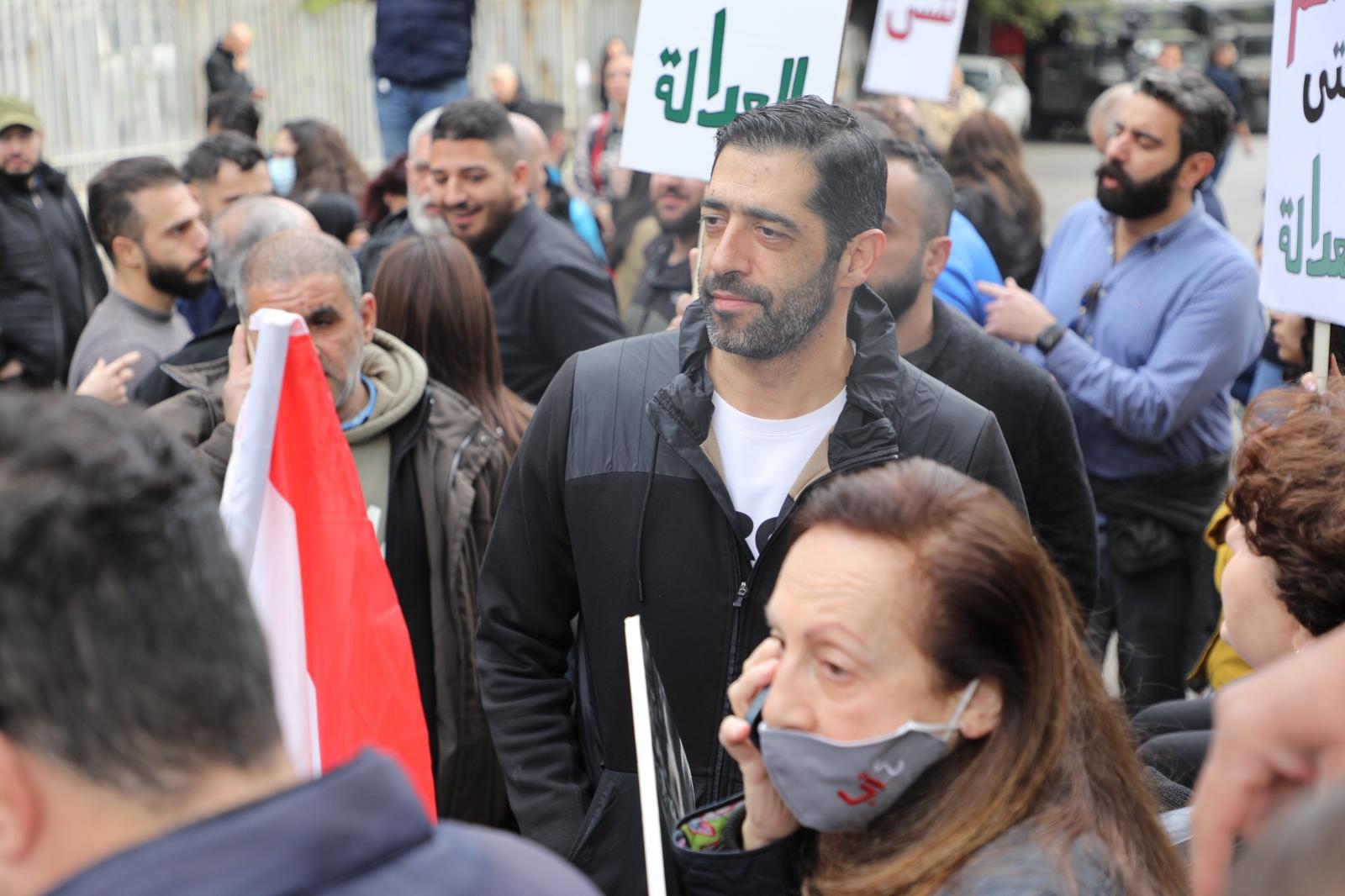  النائب الياس حنكش من امام قصر العدل: اليوم هو يوم مصيري وهذا المشهد المخزي لا يمكنه الاستمرار