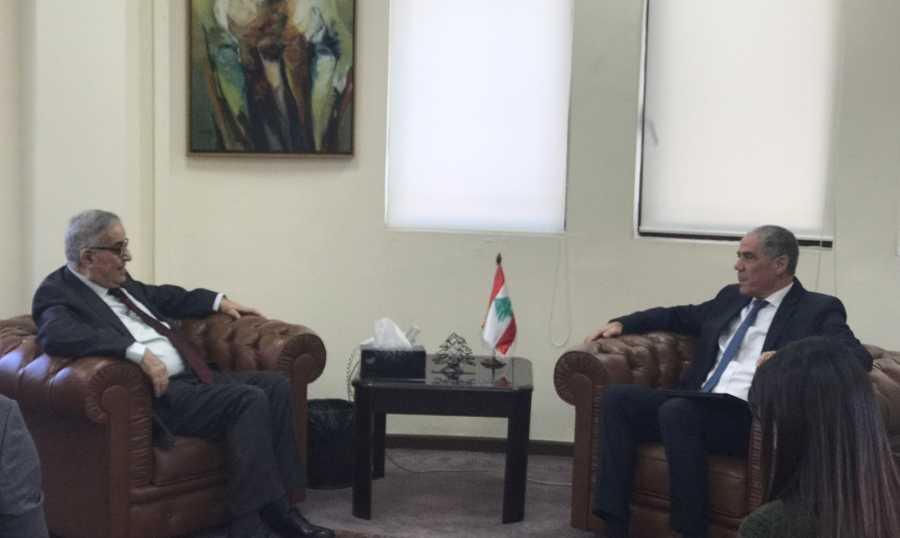 بوحبيب يبحث وطراف ملف النازحين.. وهذا ما طلبه سفير أرمينيا!