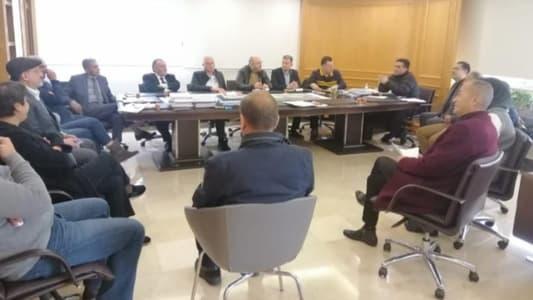 وزير الأشغال العامة والنقل علي حمية لمديرية الطرق: توجيهات بضرورة المتابعة المستمرة لتأمين السلامة العامة