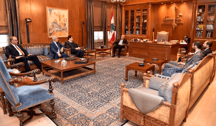 الرئيس نبيه بري يعرض الأوضاع مع تكتل "الإعتدال الوطني" للملف الرئاسي
