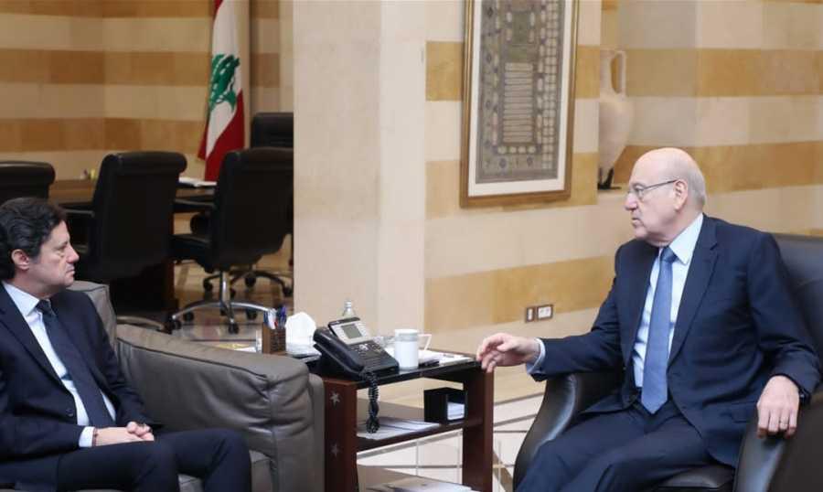  رئيس الحكومة نجيب ميقاتي رأس اجتماعا لمعالجة تداعيات الازمة المالية.. وسلسلة لقاءات في السراي
