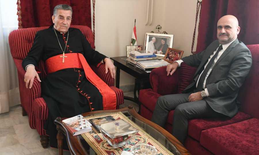 أبي رميا يلتقي الراعي ويدعو لنقاش منتج بين التيار الوطني الحر والقوات اللبنانية
