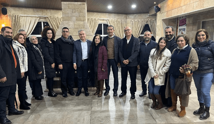  النائب أسعد درغام استضاف حجار: للاستماع إلى شكاوى المواطنين وتصحيح الأخطاء