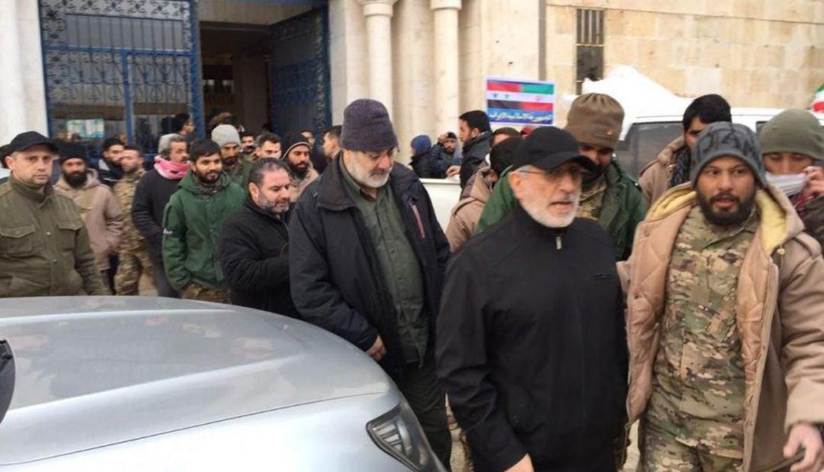 "والي حلب" قآني يتفقّد آثار الزلزال... انقسام سوري حيال أهداف الدعم الإيراني