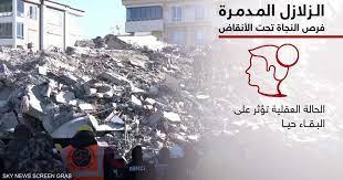 مع مرور الوقت.. ما هي فرص البقاء حيا تحت الأنقاض؟