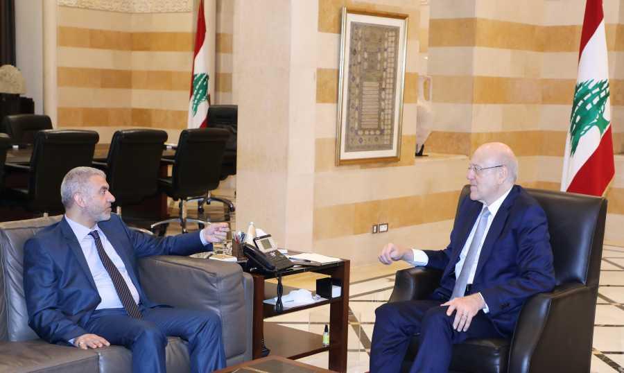 ميقاتي التقى السفير البابوي.. وبيرم: لتثبيت سعر صيرفة على كل القطاع العام