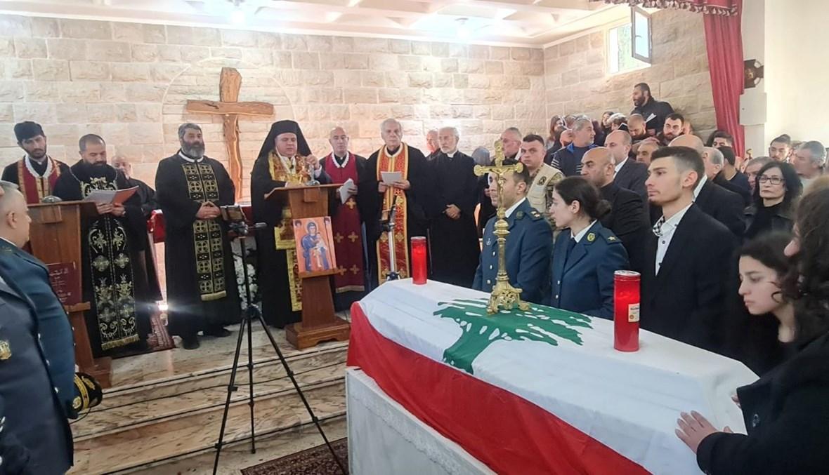 زحلة تودّع الشهيد البطل جورج فيليب أبو شعيا... "دماؤه لن تذهب هدراً"