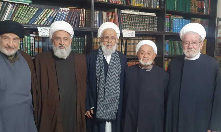  العلامة الشيخ علي الخطيب يزور علماء صور: لبنان وطن التعايش