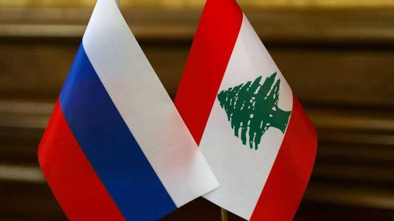 مسيرة سيارة مؤيدة لروسيا في بيروت