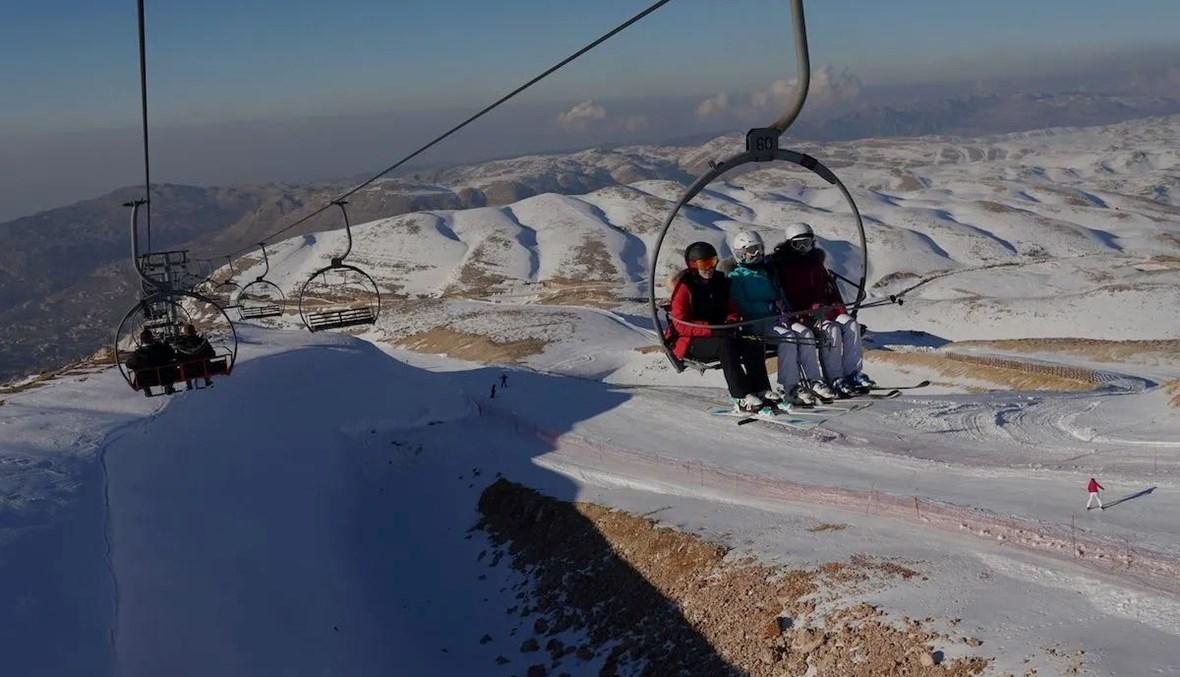 لبنان... تدهور الأوضاع ينعكس سلباً على محبّي التزلّج