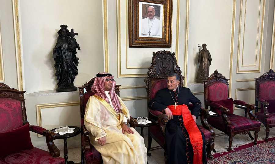 السفير السعودي وليد بخاري في بكركي.. وهذه أجواء اللقاء!