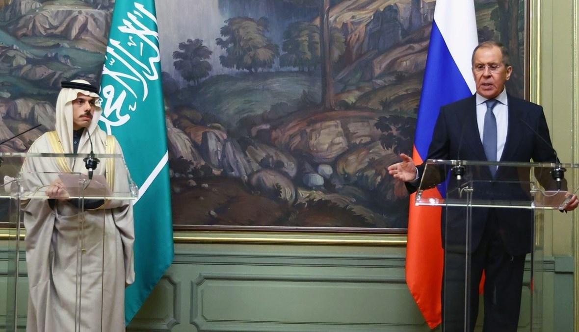 لافروف وبن فرحان... تعاون في الطاقة وحل أزمات المنطقة