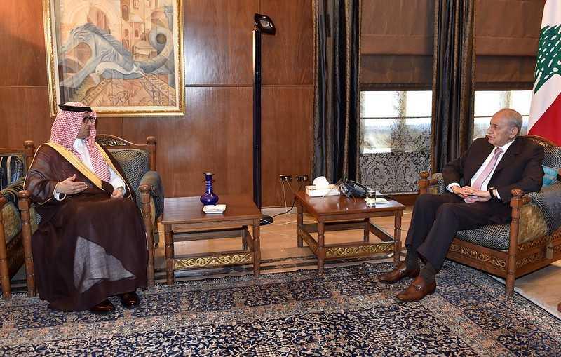 بري يستقبل شيا... والبخاري عن ايجابيات للبنان: شي أكيد