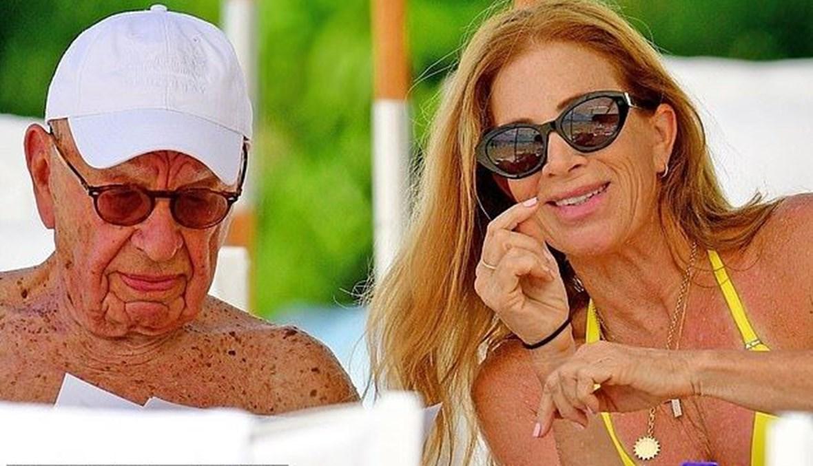 لم يفت زمن الحبّ والزواج بعد... الملياردير روبرت مردوخ يعقد قرانه في عمر الـ92