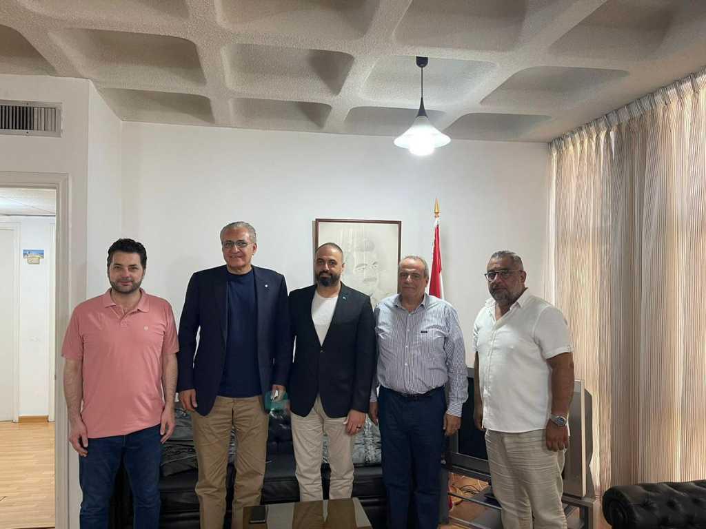 المستقبل - الجنوب التقى وفدًا من حزب الكتائب- إقليم جزين وبحث معه الأوضاع العامة