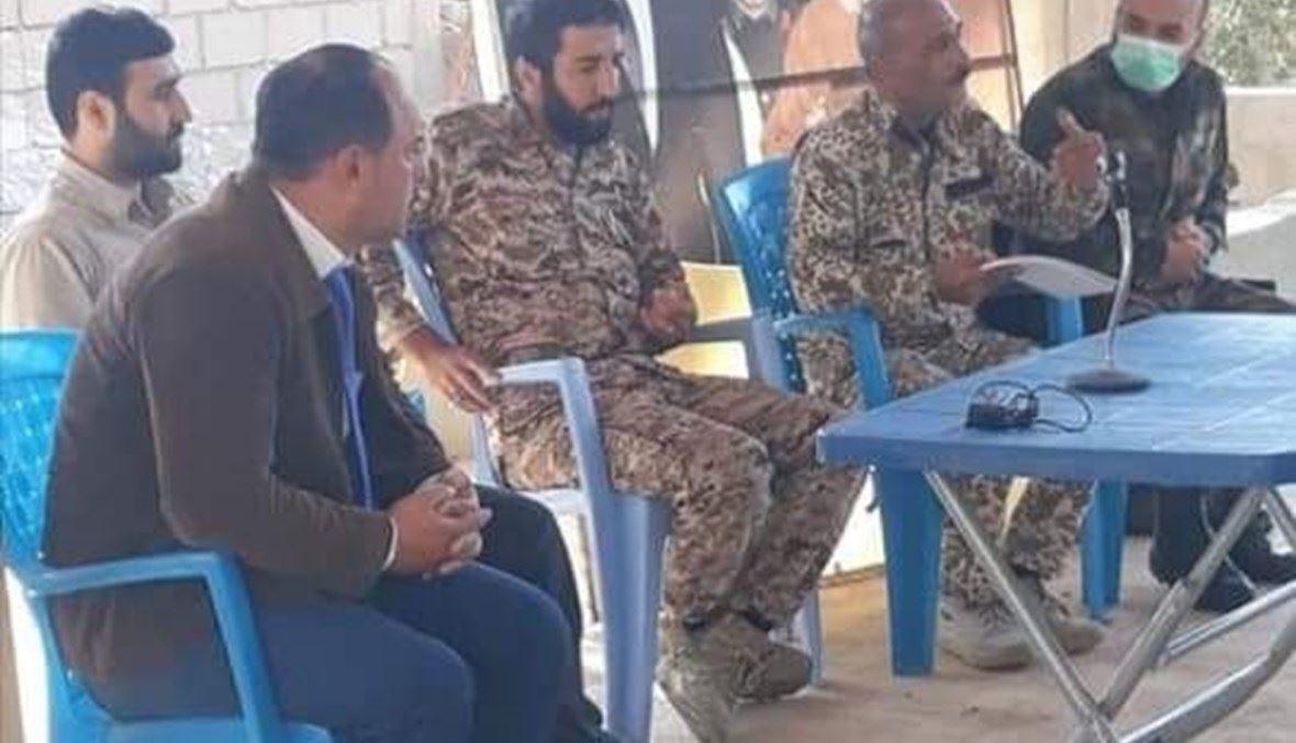 "الحاج عسكر" يظهر بعد غياب منسّقاً استخبارياً للحرس الثوري بين بيروت ودمشق ودير الزور