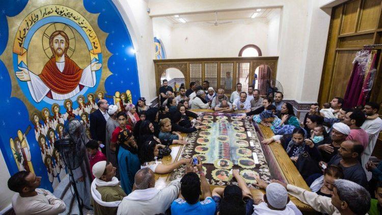 الأب لويزييه يقول إن استشهاد الأقباط في ليبيا شكل مصدر حياة جديدة للكنيسة القبطية