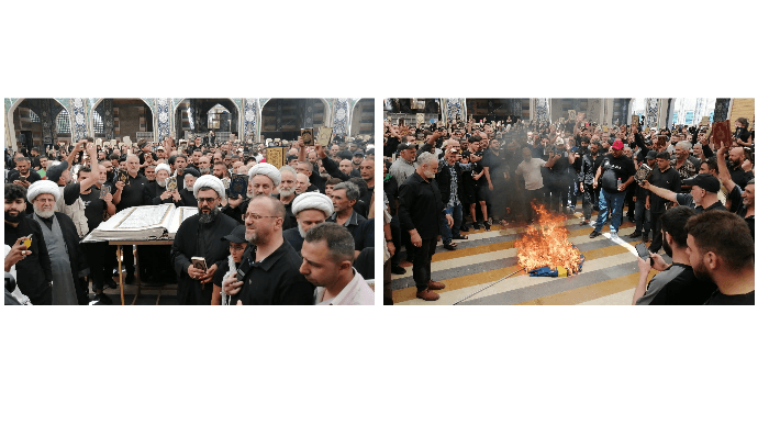 "تنديدًا بتدنيس القرآن".. إحتجاجات أمام المساجد في الضاحية وبعلبك