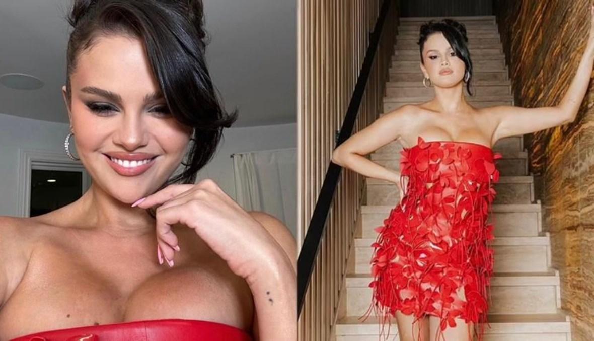 سيلينا غوميز تحتفي بعيدها الـ 31 وسط الأصدقاء وفستان بتوليفة الورود