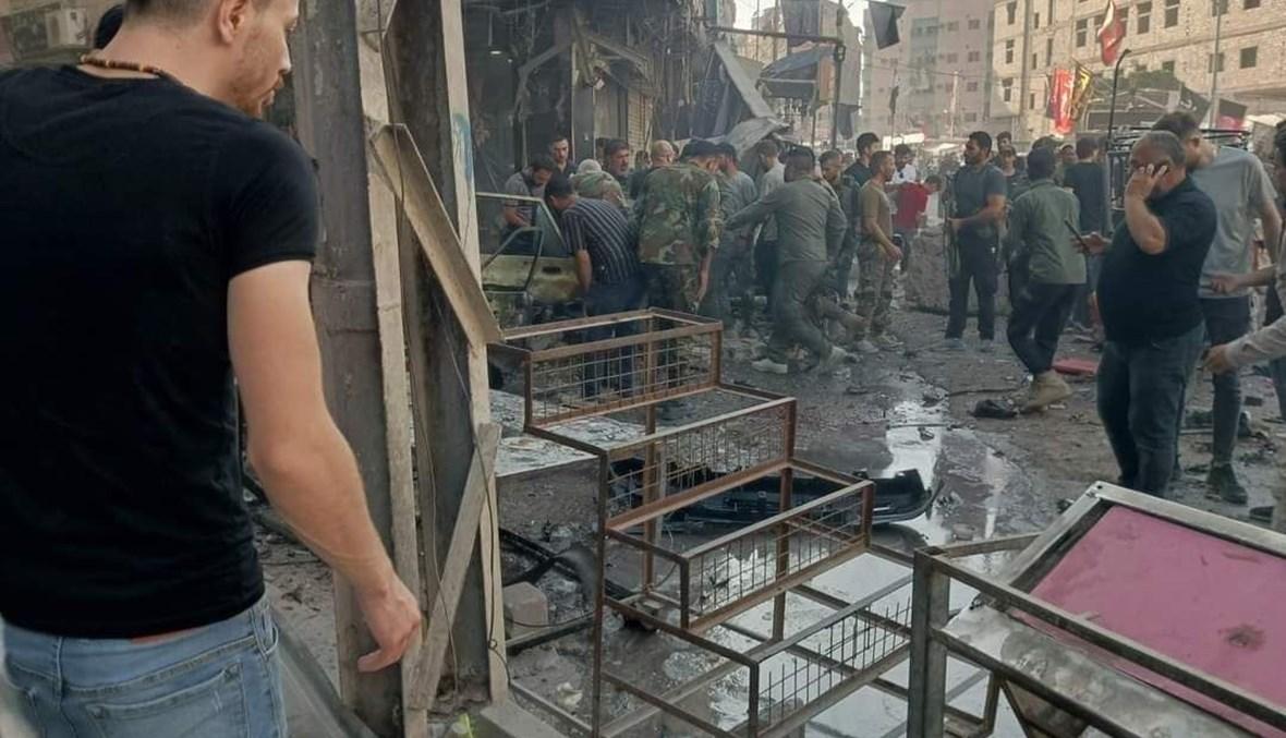 6 قتلى جراء انفجار في منطقة السيدة زينب