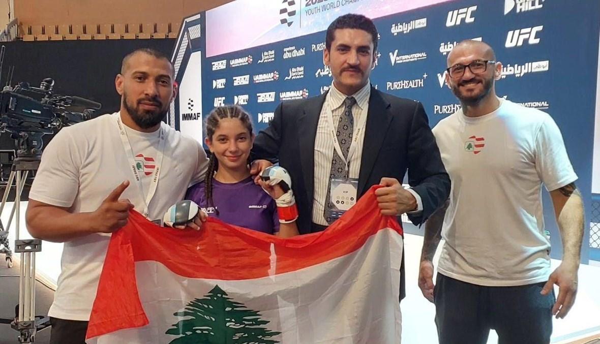 ذهبية تاريخية للبنان في أبو ظبي