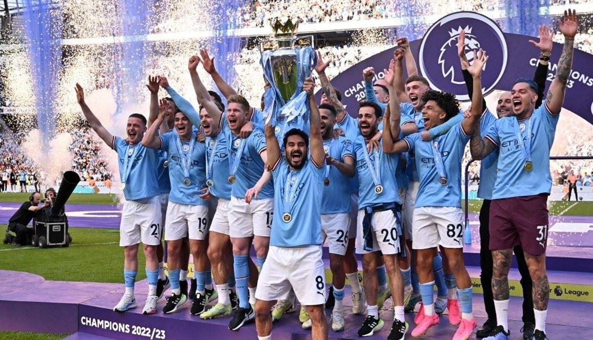 مانشستر سيتي لرقم تاريخي في الدوري الإنكليزي