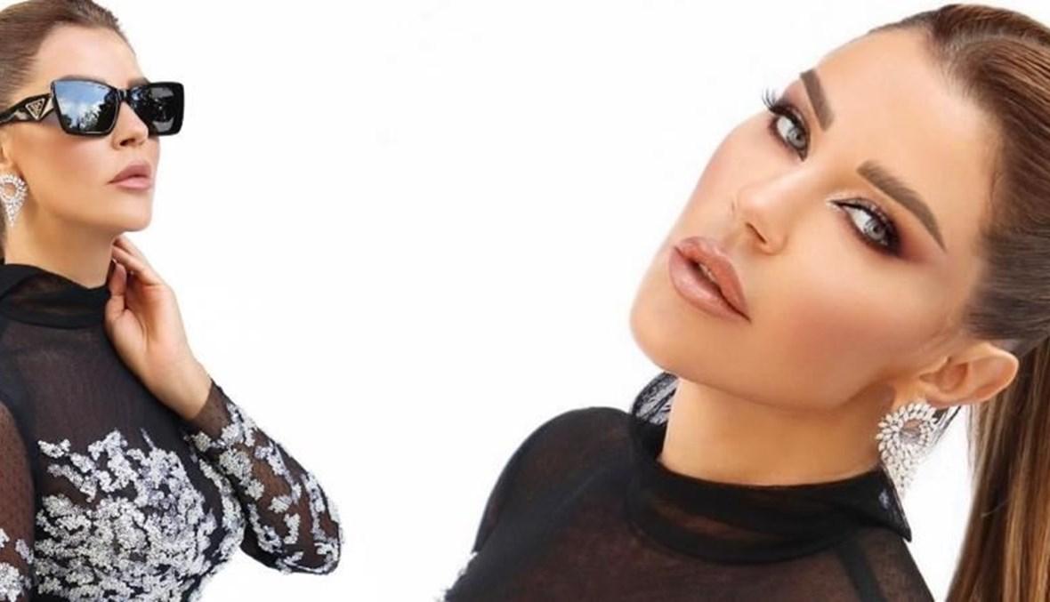 كارلا حدّاد في جلسة تصوير جديدة تتأنّق بتصميم الثنائي هاني ومهنّد