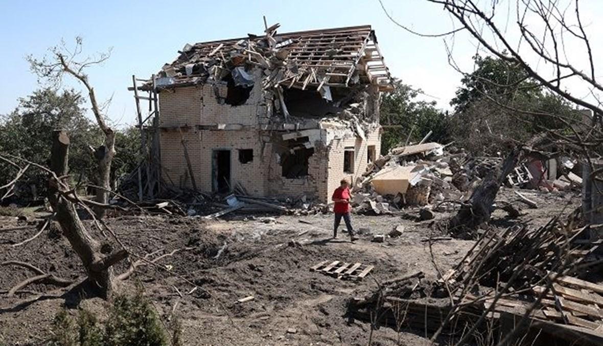 أوكرانيا تأمر باجلاء الاطفال من خمس بلدات على الجبهة الجنوبية
