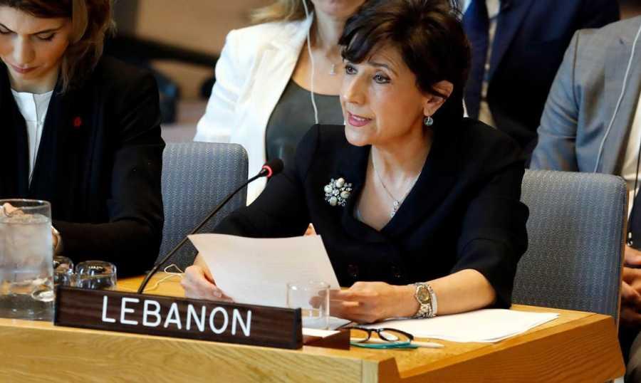 مندوبة لبنان الدائمة السابقة لدى الأمم المتحدة السفيرة أمل مدللي تشجب تحميلها مسؤولية القرار 2650 الذي جدّد لليونيفيل في 2022