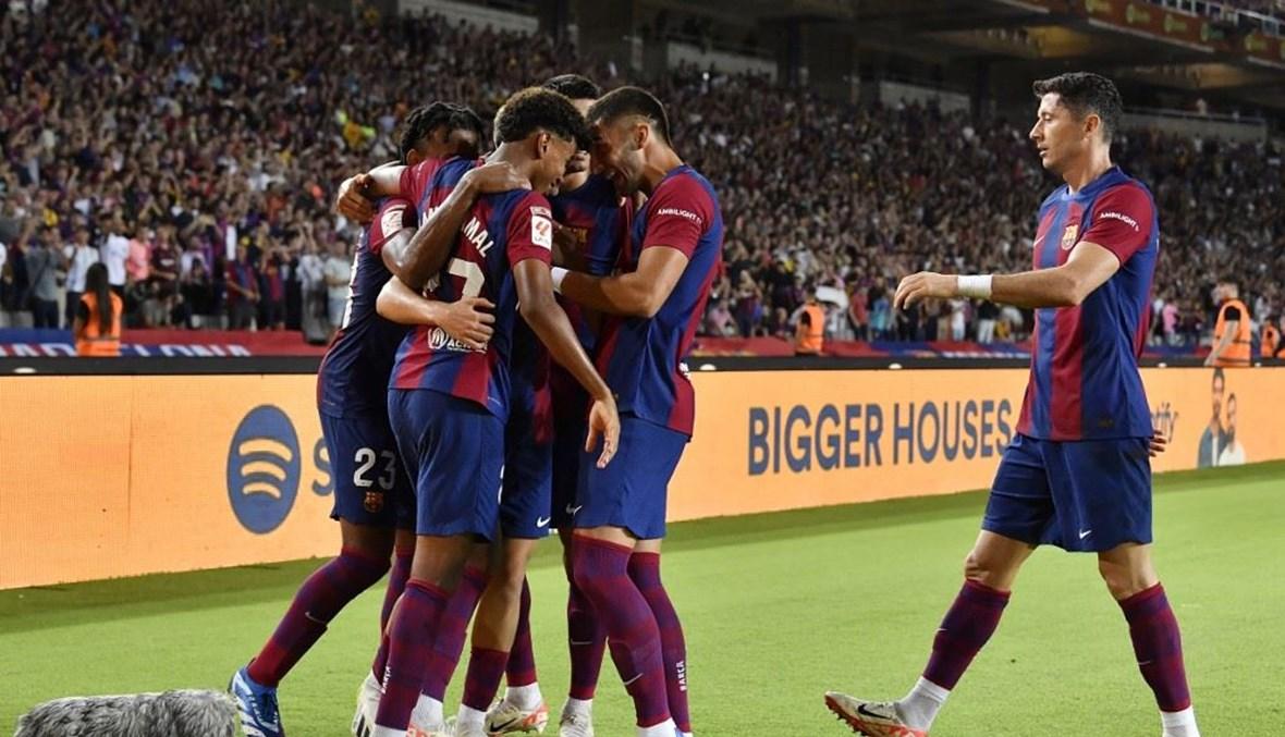 برشلونة يستعيد نغمة الانتصارات والصدارة