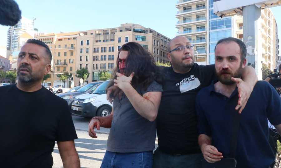 اعتداء على "مسيرة الحريات" في وسط بيروت لدعمها المثلية