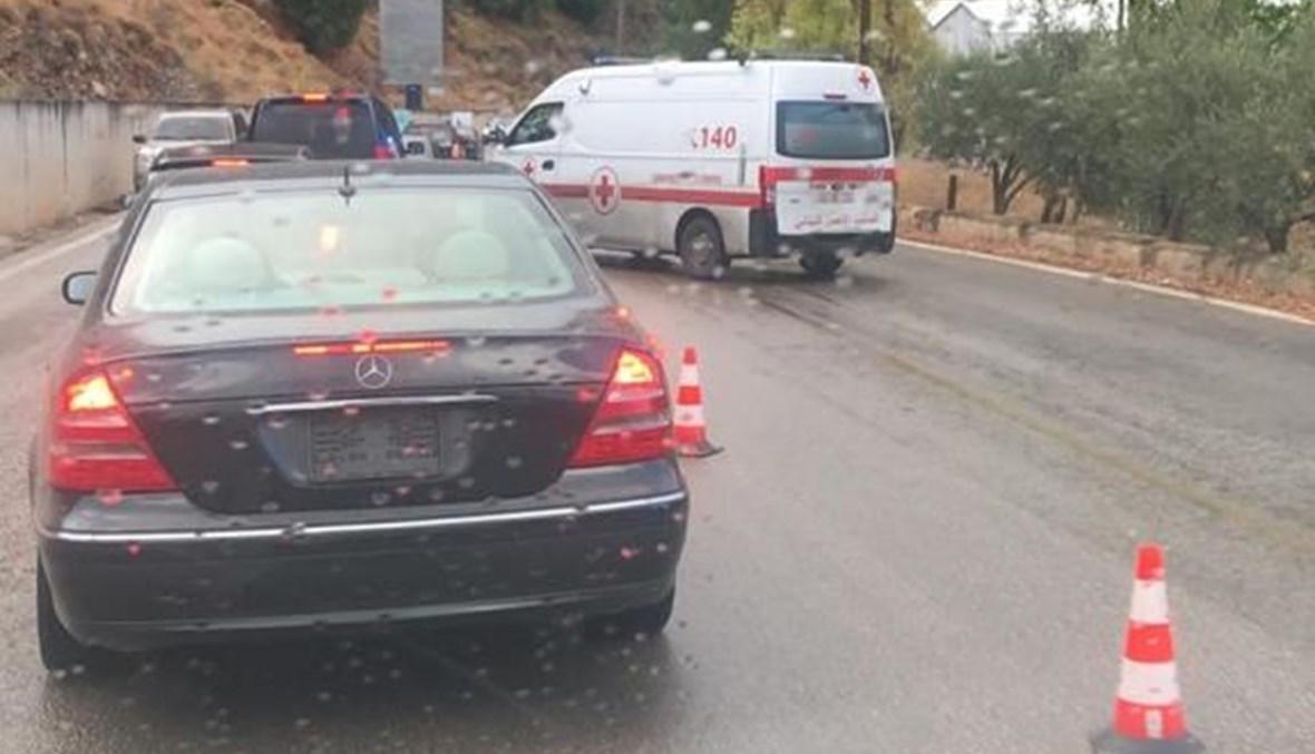 بالصور- بسبب غزارة الأمطار... 7 جرحى جرّاء حادث سير في طرابلس وزحمة خانقة