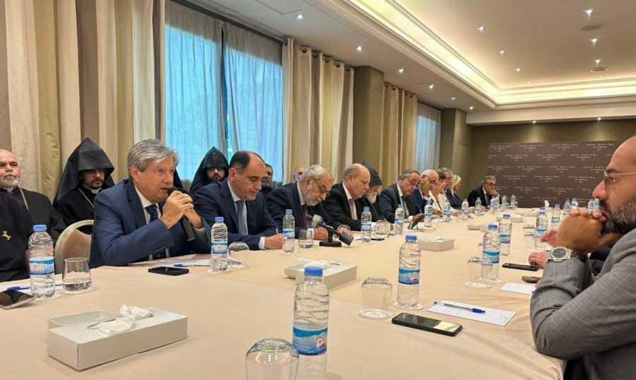 وقفة احتجاجية في بيروت وإطلاق إعلان رفضاً لمأساة التهجير والإقتلاع في آرتساخ