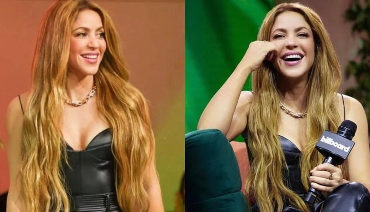بالجلد الأسود تسلّمت شاكيرا 4 جوائز لتصدّرها "بلبورد" الأغاني اللاتينيّة