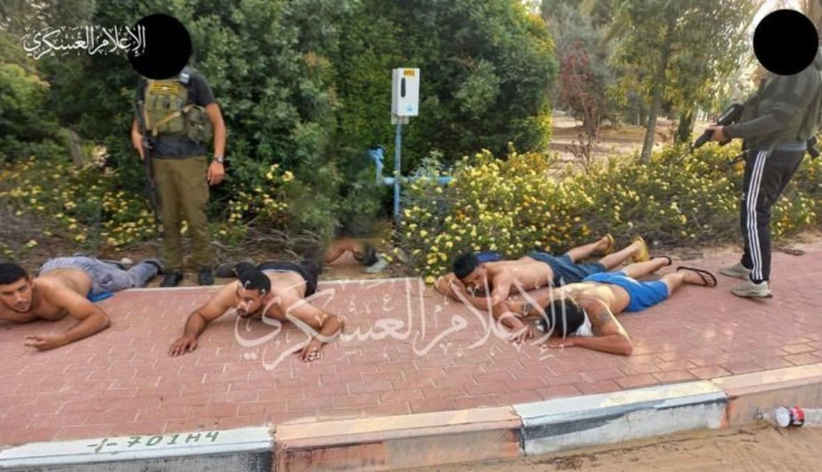 "القسام" تنشر صوراً لمقاتليها داخل مستوطنات غلاف غزّة... أسر إسرائيليين وإنزال جويّ (فيديو)