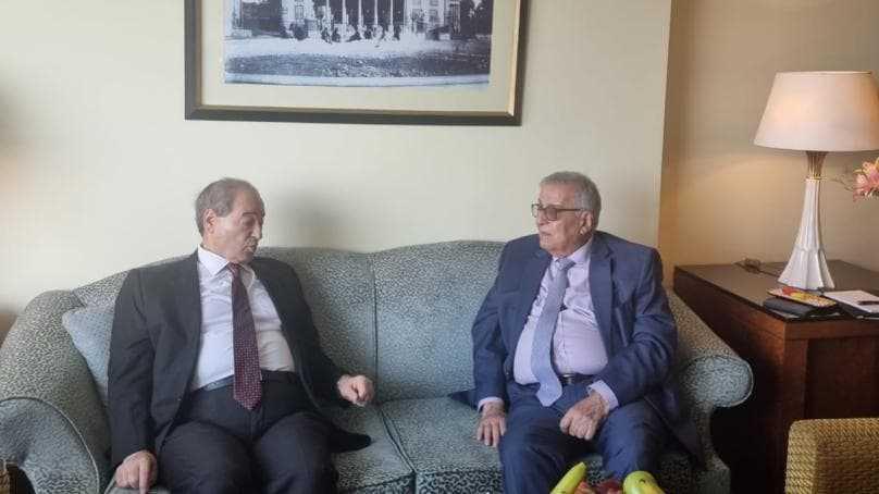 بوحبيب في دمشق ويلتقي المقداد