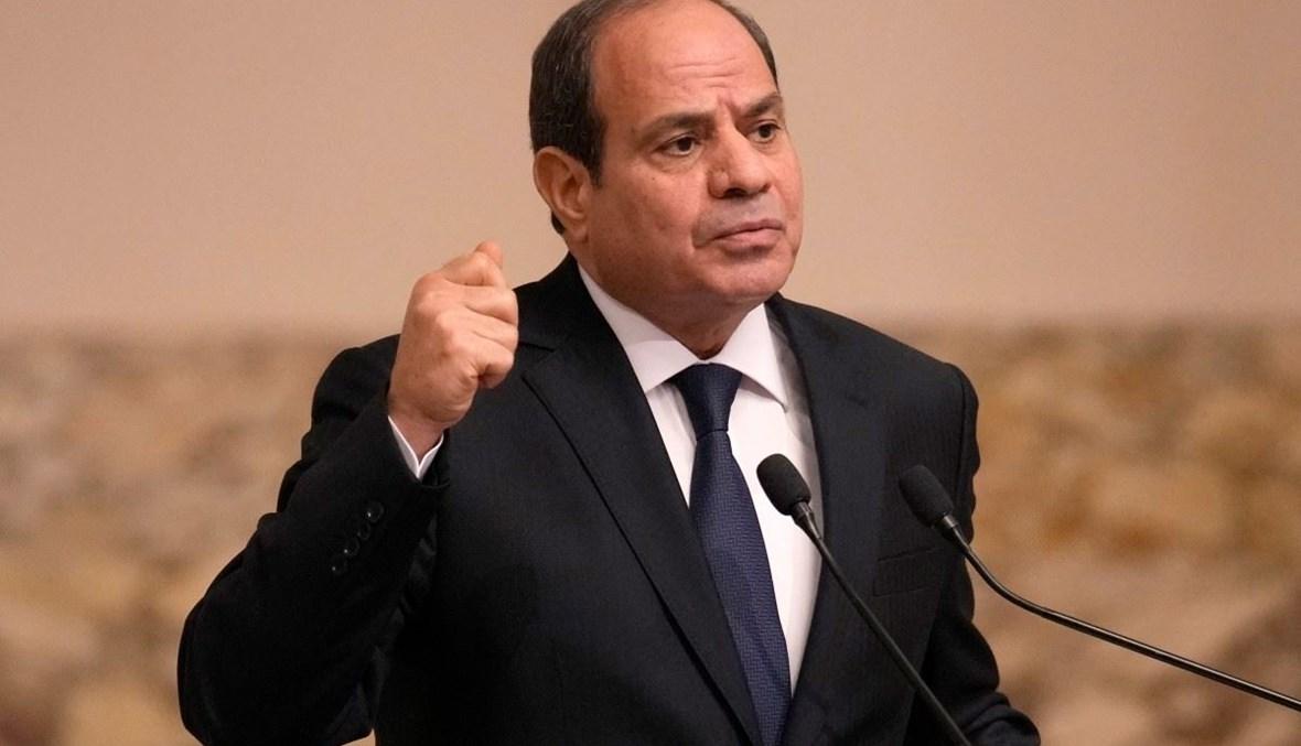 السيسي يدعو الجميع إلى احترام سيادة مصر بعد سقوط مسيّرات على مدينتين مصريتين
