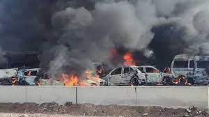 فيديو الحادث مروع في مصر.. مقتل 35 شخصا على الطريق الصحراوي