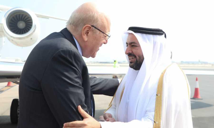 ميقاتي يلتقي أمير قطر آخر ويبحثان في تطورات الأراضي الفلسطينية والمنطقة