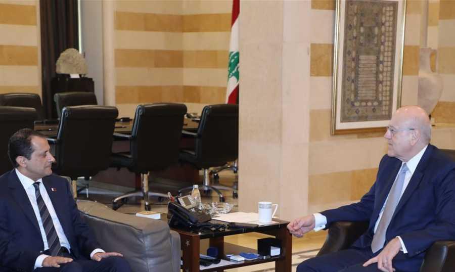 يوم ديبلوماسي في السراي... ميقاتي: نبذل كل المساعي لوقف التعديات الاسرائيلية على الجنوب